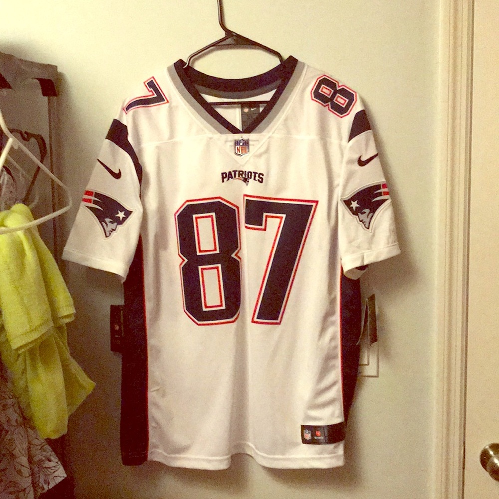 Patriots Jersey #87 Gronkowski